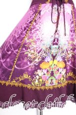 画像4: Ozz oneste / 2WAY花柄スカート  パープル S-26-06-23-028-OO-SK-SZ-ZS (4)