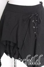 画像3: PEACE NOW / イレヘムスカート  黒 S-26-06-23-032-PU-SK-AS-ZS (3)