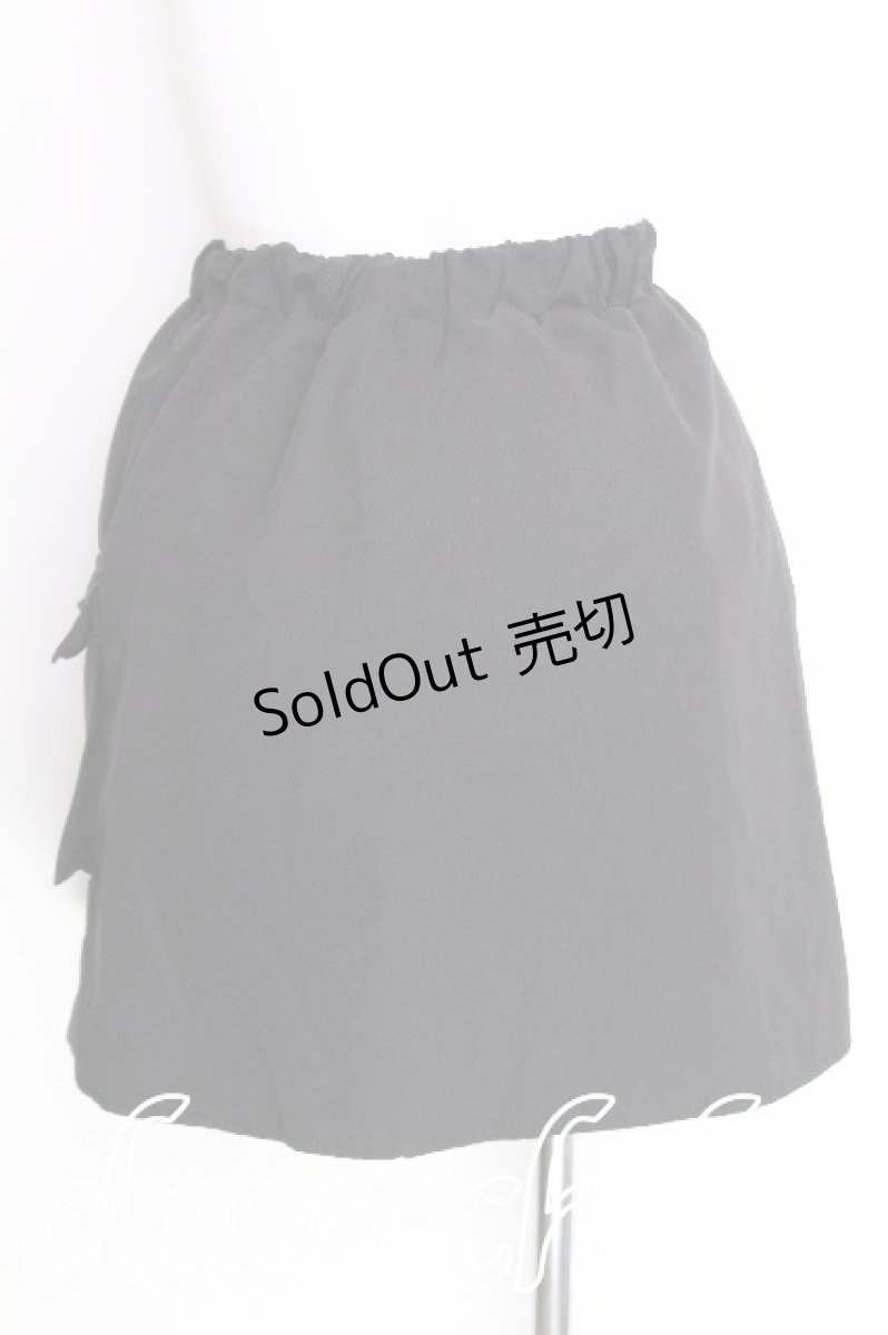 画像2: NieR Clothing / サイドZIPスカート  黒 S-26-06-23-034-PU-SK-HR-ZT568 (2)