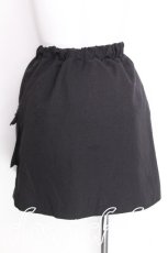 画像2: NieR Clothing / サイドZIPスカート  黒 S-26-06-23-034-PU-SK-HR-ZT568 (2)