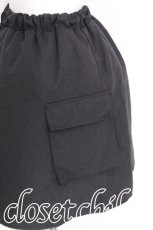 画像4: NieR Clothing / サイドZIPスカート  黒 S-26-06-23-034-PU-SK-HR-ZT568 (4)
