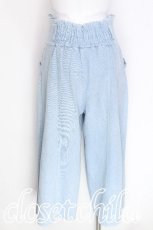 画像2: axes femme POETIQUE / ワイドデニムパンツ  ウォッシュ S-26-06-23-045-AX-PA-SZ-ZT568 (2)