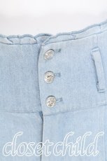 画像4: axes femme POETIQUE / ワイドデニムパンツ  ウォッシュ S-26-06-23-045-AX-PA-SZ-ZT568 (4)