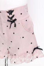 画像3: LIZ LISA / ハート刺繍フリルショーパン  ピンク S-26-06-23-007-LO-PA-HR-ZT0625S (3)