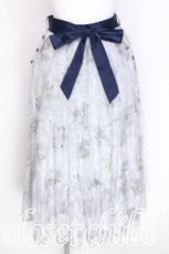 画像1: axes femme / sajouプリントレーススカート M サックス S-26-06-23-015-AX-SK-SZ-ZT569 (1)
