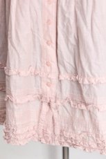 画像4: PINK HOUSE / ローンフリルワンピース  ピンク S-26-06-24-039-LO-OP-AS-ZS (4)