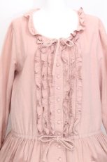 画像3: PINK HOUSE / ローンフリルワンピース  ピンク S-26-06-24-040-LO-OP-AS-ZS (3)