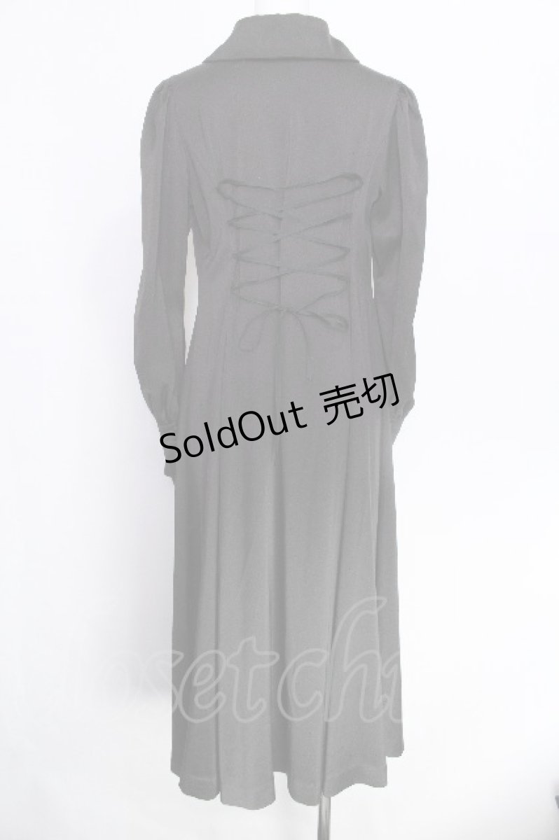 画像2: ATELIER PIERROT / “Narcissus” ロングワンピース  黒 S-26-06-24-051-EL-OP-AS-ZS (2)