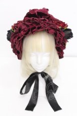 画像2: ATELIER PIERROT / Adenophora Headdress  ワイン S-26-06-24-012-EL-ZA-AS-ZS (2)