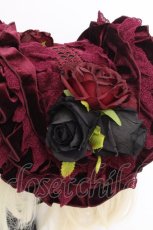 画像4: ATELIER PIERROT / Adenophora Headdress  ワイン S-26-06-24-012-EL-ZA-AS-ZS (4)