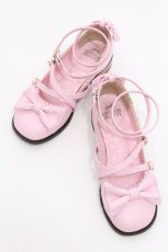 画像1: Angelic Pretty / Tea Partyシューズ LL ピンク S-26-06-24-013-AP-SH-AS-ZS (1)