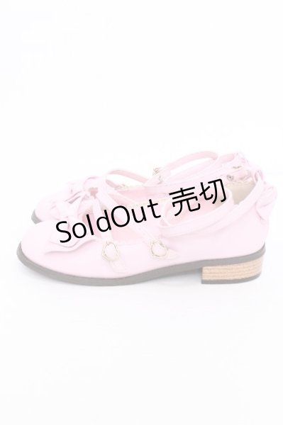 Angelic Pretty / Tea Partyシューズ LL ピンク S-26-06-24-013-AP-SH
