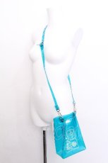 画像3: LISTEN FLAVOR / 麻雀クリアショルダーバッグ  ブルー S-26-06-24-017-PU-BG-AS-ZS (3)