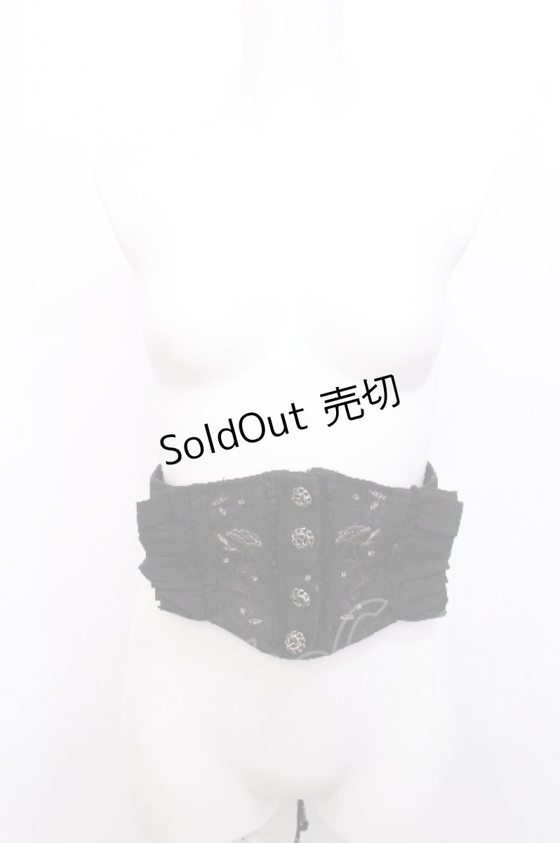 画像2: GOTH / コルセット  黒 S-26-06-24-018-GO-TO-AS-ZS (2)