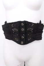 画像4: GOTH / コルセット  黒 S-26-06-24-018-GO-TO-AS-ZS (4)