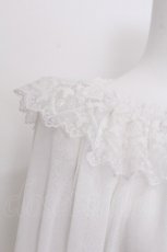 画像3: DO US PART / TT*ALSシアーケープブラウス M 白 S-26-06-24-020-LO-BL-HR-ZS (3)