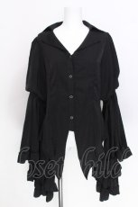 画像1: GOTH / ブラウス  黒 S-26-06-24-025-GO-TO-AS-ZS (1)