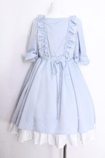 画像3: Maria pipi / SUMMER WATER DRESS  サックス S-26-06-25-026-LO-OP-SZ-ZS (3)