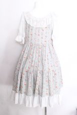 画像4: marcHenTica / フレアローズワンピース(半袖)  ミント S-26-06-25-027-LO-OP-HR-ZS (4)