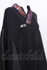 画像6: rezen / 花魁×蝶着物シャツ  瑠璃色 S-26-06-25-009-LO-TO-SZ-ZS (6)