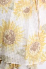 画像4: LIZ LISA / ひまわり柄ワンピース  白 S-26-06-25-012-LO-OP-AS-ZS (4)