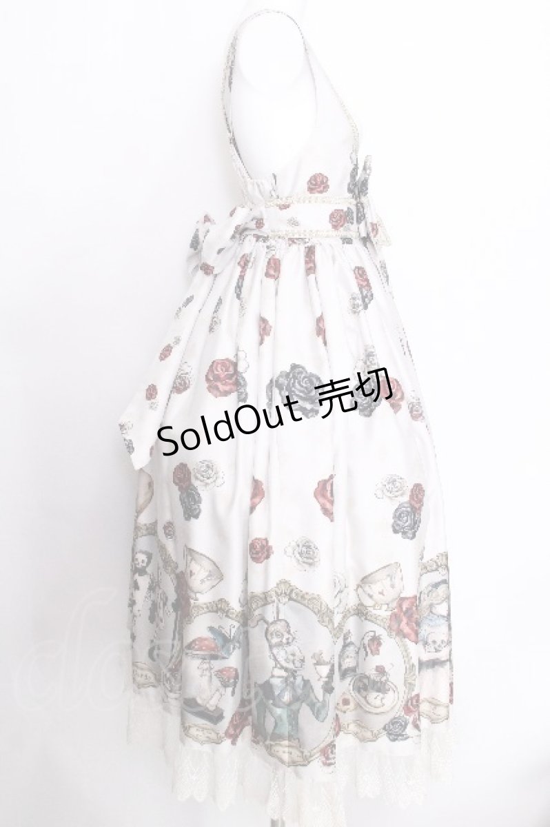 画像3: Royal Princess Alice / まくら くらまコラボ/Madhatter’s Tea Partyドレス  白 S-26-06-25-014-LO-OP-HR-ZS (3)