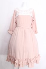 画像1: Princess Flower Garden / TT*KRSフリルOP L ピンク S-26-06-25-020-LO-TO-HR-ZS (1)