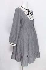 画像3: axes femme / ドーリーワンピース  グレー S-26-06-26-048-AX-OP-HR-ZS (3)