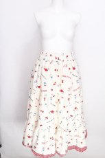 画像1: axes femme / ハローキティプリントスカート  アイボリー S-26-06-26-052-AX-SK-HR-ZS (1)