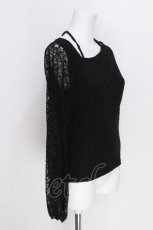 画像3: axes femme / ストラップレーストップス  黒 S-26-06-26-006-AX-TO-AS-ZS (3)