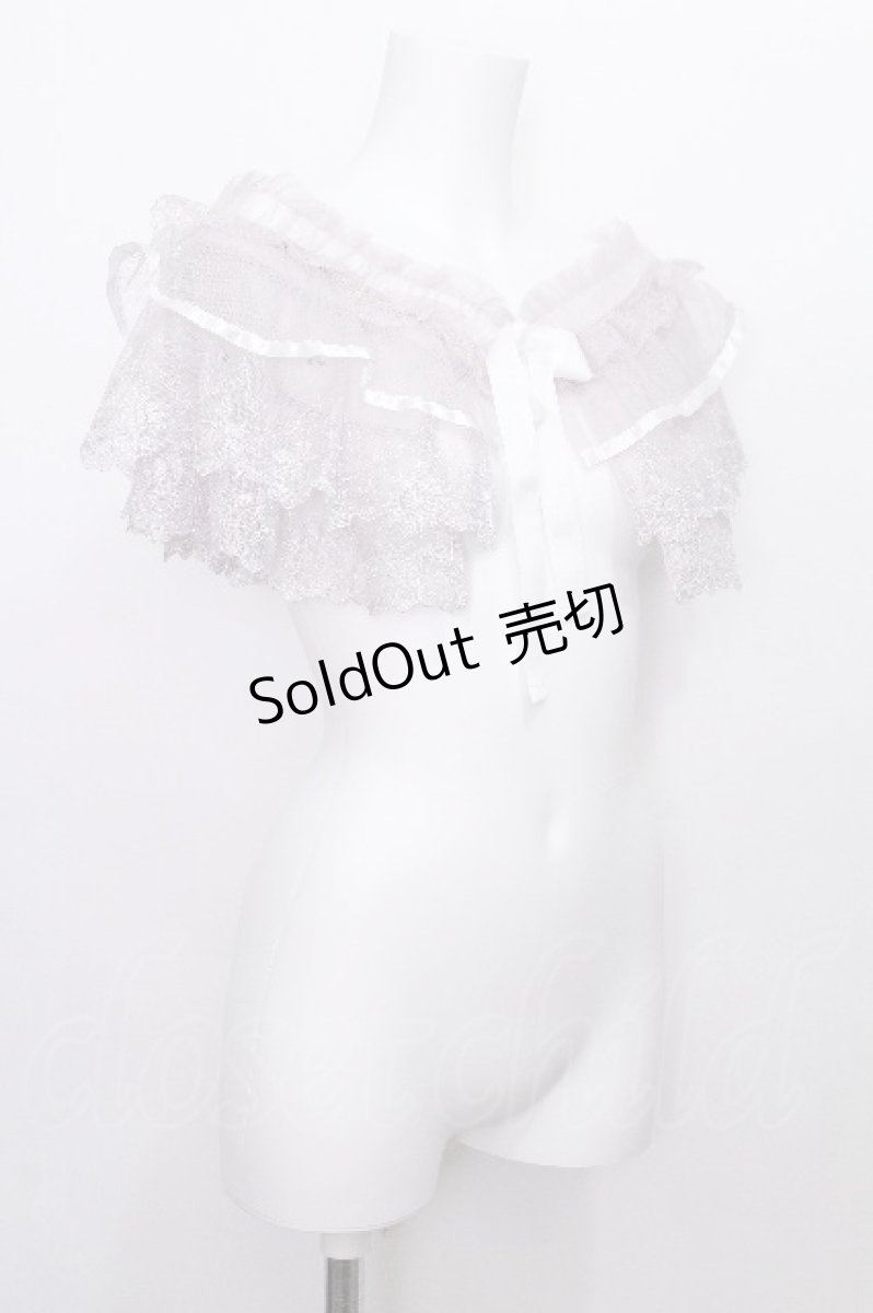 画像3: axes femme / マルチＷＡＹレース付け襟  グレージュ S-26-06-26-001-AX-ZA-AS-ZS (3)