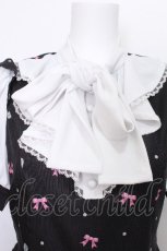 画像4: Ank Rouge / Ribbon Partyプリントセットアップ  黒 S-26-06-26-009-CA-OP-AS-ZS (4)