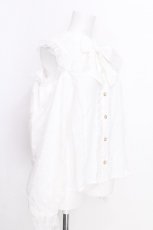 画像3: axes femme kawaii / ブルーミングレースブラウス  白 S-26-06-26-013-AX-BL-AS-ZS (3)