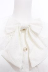 画像4: axes femme kawaii / ブルーミングレースブラウス  白 S-26-06-26-013-AX-BL-AS-ZS (4)