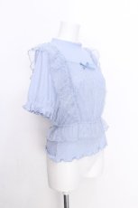画像3: axes femme POETIQUE / チュールビスチェセットプルオーバー  サックス S-26-06-26-018-AX-TO-AS-ZS (3)