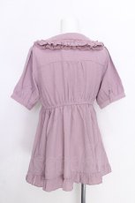 画像2: axes femme POETIQUE / トッピングリボンロングブラウス  ピンク S-26-06-26-019-AX-BL-AS-ZS (2)