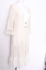 画像3: axes femme / 総レースロングカーディガン M 生成り S-26-06-27-001-AX-TO-SZ-ZS (3)