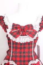 画像3: Angelic Pretty / Cute Heartジャンパースカート(タータン)  赤 S-26-06-29-041-AP-OP-HR-ZS (3)