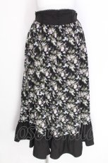 画像1: Kurumi Collaboration / グレイスフルコルセット風ロングスカート  黒 S-26-06-29-054-LO-SK-AS-ZS (1)