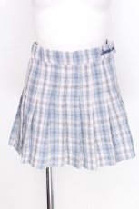 画像1: TRAVAS TOKYO / Check pleated skirt  サックス S-26-06-29-055-PU-SK-HR-ZS (1)