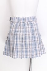 画像2: TRAVAS TOKYO / Check pleated skirt  サックス S-26-06-29-055-PU-SK-HR-ZS (2)