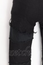 画像3: STIGMATA / ダメージパンツ  黒 S-26-06-29-057-PU-PA-HR-ZS (3)