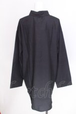画像2: NieR Clothing / 転写シャツ  黒ｘマルチカラー S-26-06-29-017-PU-BL-AS-ZS (2)