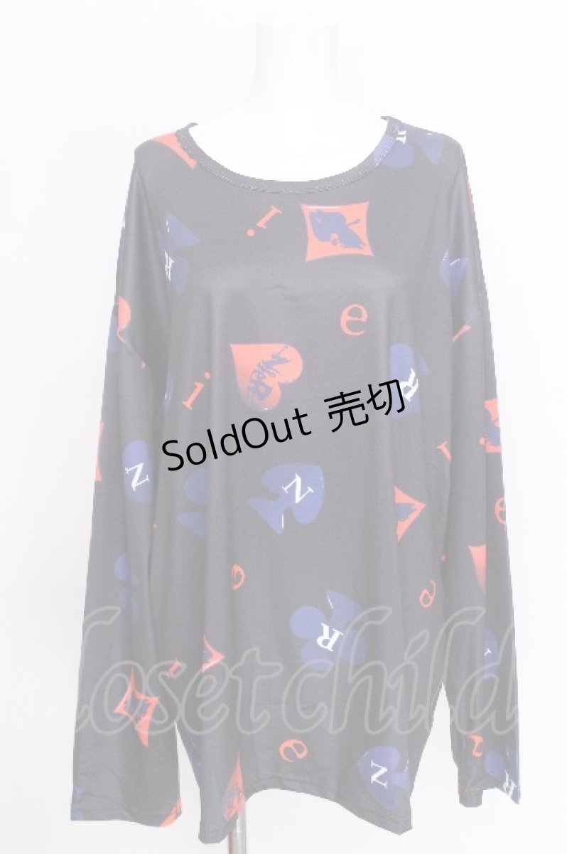画像1: NieR Clothing / 転写Tシャツ  黒 S-26-06-29-020-PU-TO-AS-ZS (1)