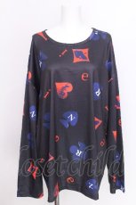 画像1: NieR Clothing / 転写Tシャツ  黒 S-26-06-29-020-PU-TO-AS-ZS (1)