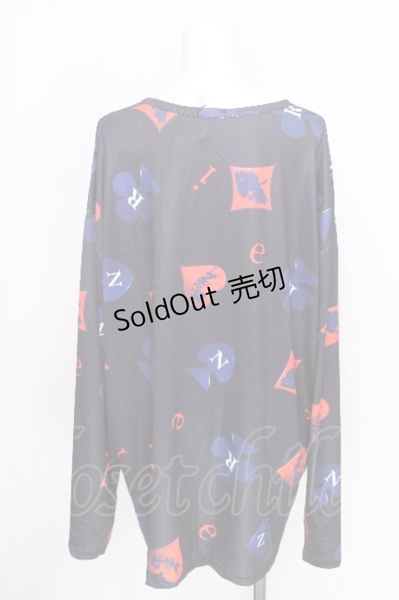 画像2: NieR Clothing / 転写Tシャツ  黒 S-26-06-29-020-PU-TO-AS-ZS (2)