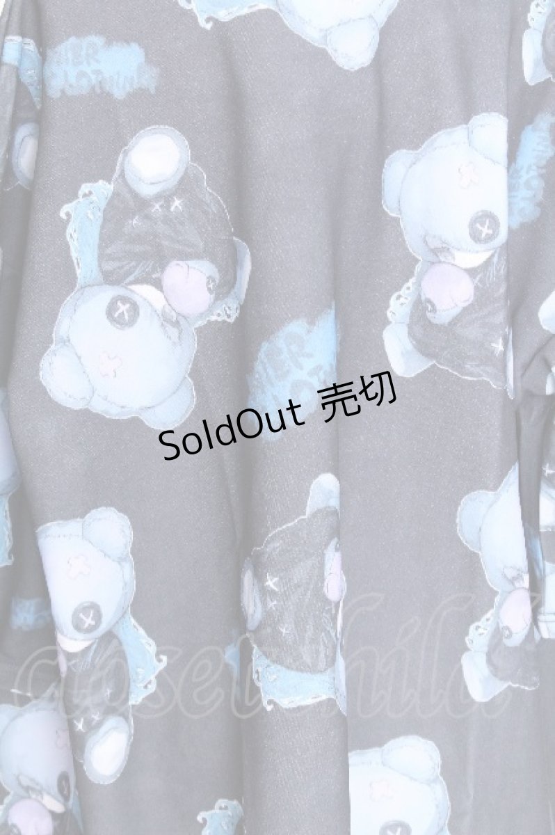 画像3: NieR Clothing / プリント羽織  黒 S-26-06-29-021-PU-TO-AS-ZS (3)