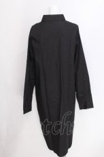画像2: NieR Clothing / 刺繍シャツ  黒 S-26-06-29-024-PU-TO-AS-ZS (2)