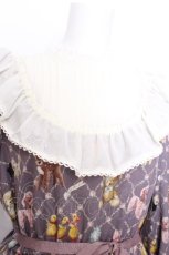 画像5: Melody BasKet / ちいさなぬいぐるみヨークワンピース  グレイッシュパープル S-26-07-01-031-LO-OP-HR-ZS (5)