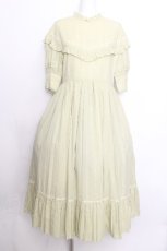 画像1: Victorian maiden / フローレンスケープドレス  ピスタチオ S-26-07-01-033-CL-CO-AS-ZS (1)